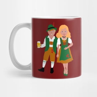 COUPLES TRADITIONAL BAVARIAN FANCY DRESS COSTUME Mug